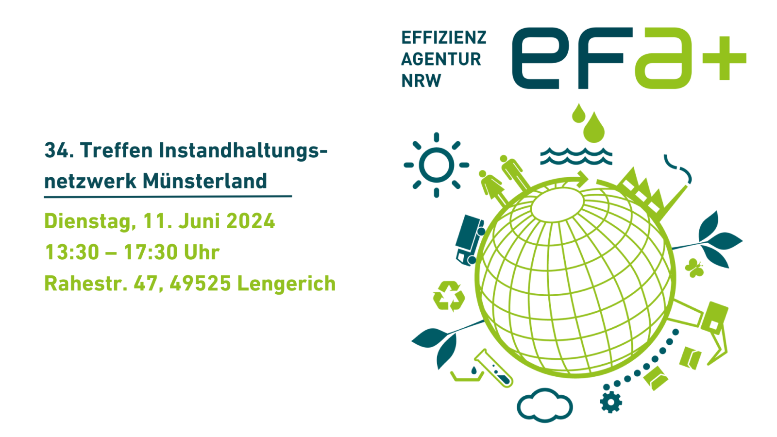 34. Treffen Instandhaltungsnetzwerk Münsterland von der Effizienz-Agentur NRW