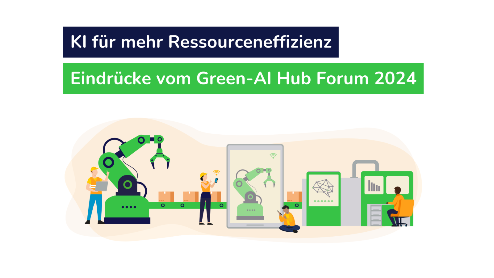 Alternatives Thumbnail für den Highlightfilm des Green-AI Hub Forum 2024